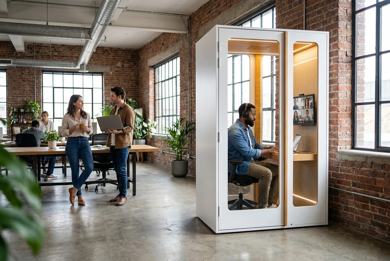 White Haven Focus with a screen-equipped setup. Confirm the chair and monitor package.